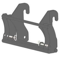 Interface pour télescopique DEUTZ|JLG/EURO adaptable