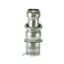 Crépine clapet galva sphérique femelle