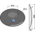 Disco liso de fondo plano para cultivador AMAZONE XL041 adaptable - BlackSteel©
