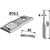 Couteau vrillé gauche pour KUHN 55903210 adaptable - Blacksteel©