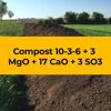 Compost 10-3-6 + 3 MgO + 17 CaO + 3 SO3