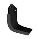 Lame droite pour Fraise/Rotavator TORTELLA 2985214 adaptable - Blacksteel©