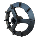 Roue crosskill Ø350mm pour rouleau MASCHIO F20020154 adaptable 