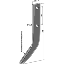 Fräshaken für Reihenfräse,mit Hartmetall-Schutzschicht RUS07R Rumpstad Nachbau