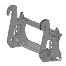 Interface pour télescopique CLAAS SCORPION/JOHN DEERE adaptable