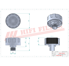 Filtre d'aération adaptable HIFI FILTER FS130