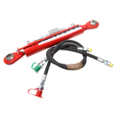 Hydraulischer Oberlenker Hub 250 mm beidseitig Kugelauge Kat. 2, Ø 25,4 mmEinbau-: 542 - 792 mm