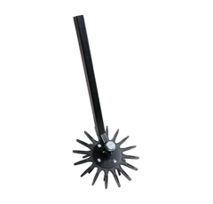 Dent droite complète 10 x 40 mm pour herse adaptable - BlackSteel©