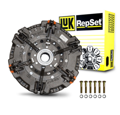Embrayage double LUK Ø 310 mm pour tracteur DAVID BROWN adaptable