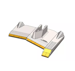 Lame décompacteur droite carbure AGRISEM TCS SOC653W | AGRI POWER