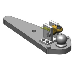 Tragplatte Kugel 80,Fendt Favorit 800 Favorit-Vario 900 AGCO-Grau      