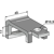 Bride de fixation pour dent 17 mm adaptable - BlackSteel©