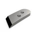 Pointe Droite carbure pour charrue FENET 10900104 adaptable