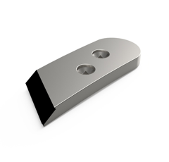 Pointe Droite carbure pour charrue FENET 10900104 adaptable