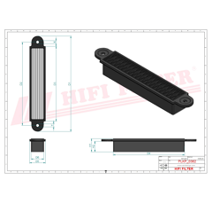 Filtre à air adaptable HIFI FILTER SC80075