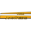 Autocollants "JOHN DEERE 6520" Droite pour tracteur JOHN DEERE L153888 - L153876 original