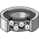 Roulement rainuré à billes 6304 adaptable