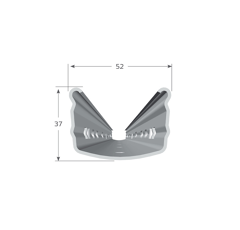 Dr. Reisacher Reihenpfahl P5M - Bandverzinkt - Z275