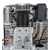 Compresseur HK 650-200 Pro 11 bars K25 5,5 CV/4 kW 428,4 l/min 200 L | AIRPRESS