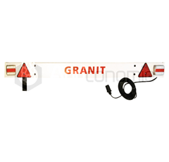 Rampe d'éclairage plastique câble 8,5 m adaptable