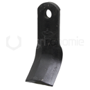 Couteau-Y pour broyeur 135x40mm MALETTI adaptable 