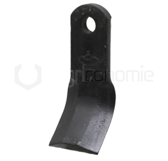 Couteau-Y pour broyeur 135x40mm MALETTI adaptable 