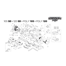 Pièces détachées 105/120 SD pour pompe BERTOLINI