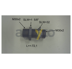 Raccord à bague pour téléscopique MANITOU 238286 adaptable