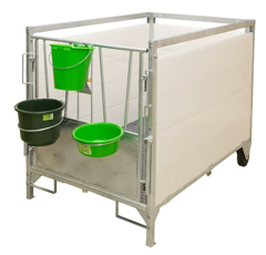 Niche à veau grand 201 x 107 x 131 cm