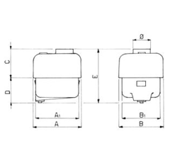 Réservoir polyéthylène ALASKA pour pulvérisateur