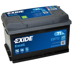 Batterie 12 V71 AH EB712 Exide
