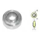 Rotule à souder Ø 24 mm pour tracteur adaptable