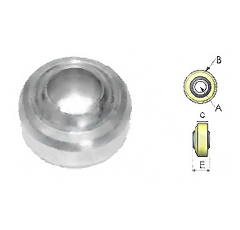 Rotule à souder Ø 24 mm pour tracteur adaptable