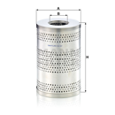 MANN  Hydraulikölfilter H12017X