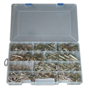 Coffret assortiment goupilles beta et clips adaptable