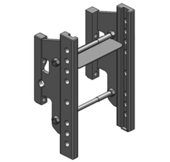Lagerbock HVLB,W= 330 S32,John Deere 2850 John Deere Grün, Scharmüller