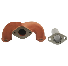 Collecteur d'échappement pour tracteur CASE IH 3042719R1 adaptable