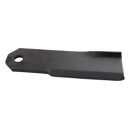 Cuchilla derecha 310 x 80 x 10 mm para trituradora HUMUS 302351 adaptable