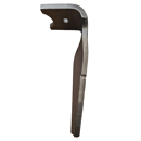 Dent de herse rotative Droite plaquettes carbure, fixation rapide KVERNELAND MA46010150 adaptable