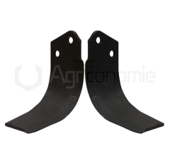 Fräsmesser rechts 181 x 70 x 130 x 6 mm KUHN K1620010 - Nachbau