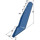 Untergrundschar - links 3513301M Lemken Nachbau