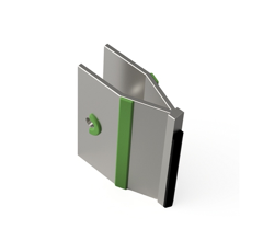 Réhausse avec plaquettes carbure et rechargement ACTISOL 19300019 adaptable