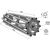 Rouleau tube packer 2850 mm adaptable - BlackSteel©