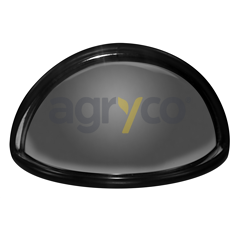 Rétroviseur 330 x 220 mm pour téléscopique JCB 331/59818 adaptable