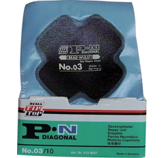 Emplatre pneu agricole ∅ 100 mm adaptable