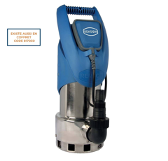 Pompe de relevage inox pour eaux chargées 230 V - 0,75 KW - RENSON