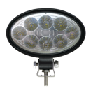 Phare de travail Ovale 8 LED 10-30V 10W 1600 lumens 