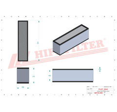 Filtre habitacle adaptable HIFI FILTER SC40111PAV4