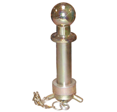 Kugelkupplungs-Bolzen für Anhänger-Zugmaul H: 24mm