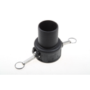 Banjo-Schnellkuppler, Mutterteil 3",mit Schlauchanschluss 78 mm Agrotop